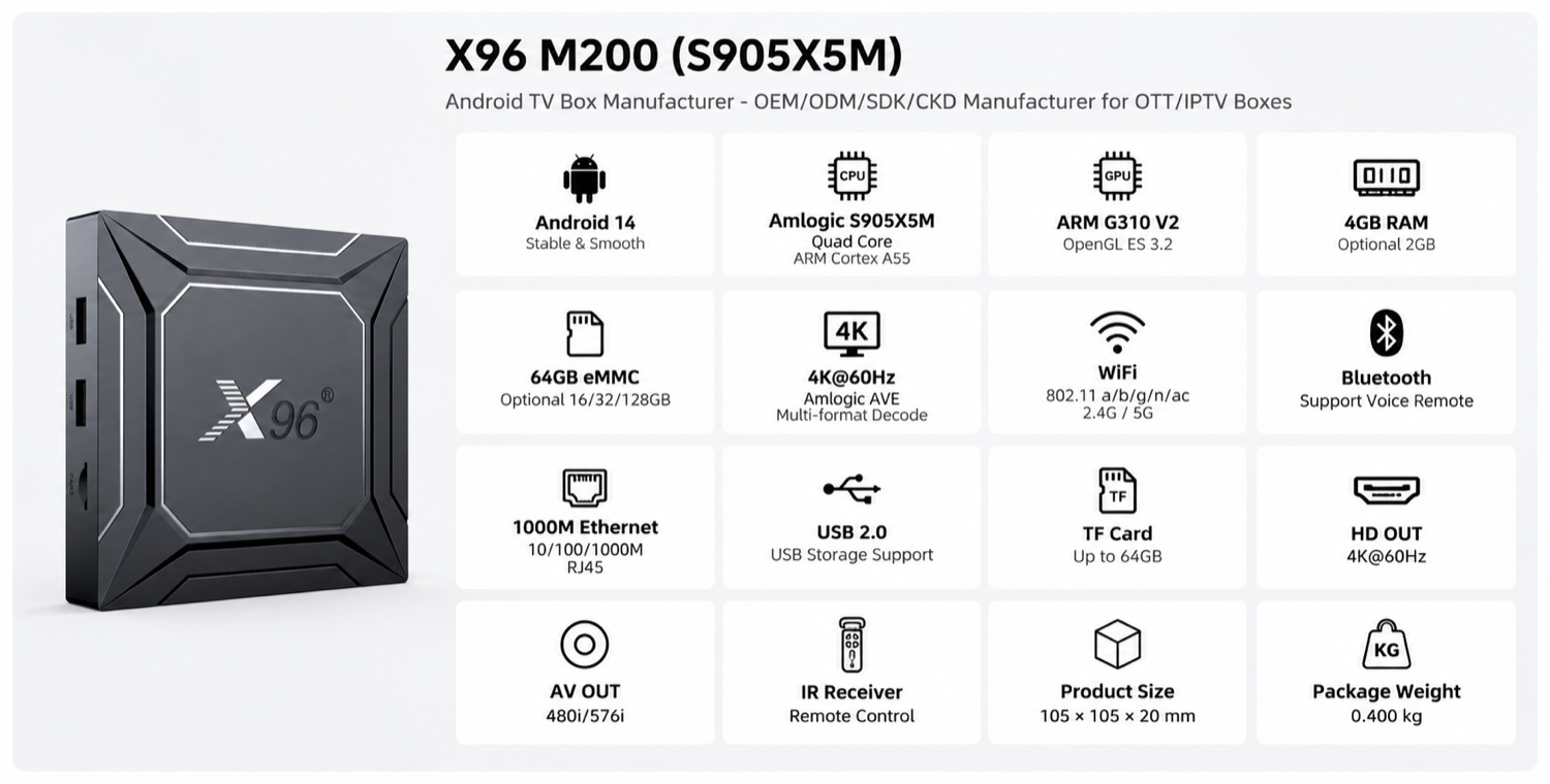 X96 Max+ Ultra (S905X4) spec