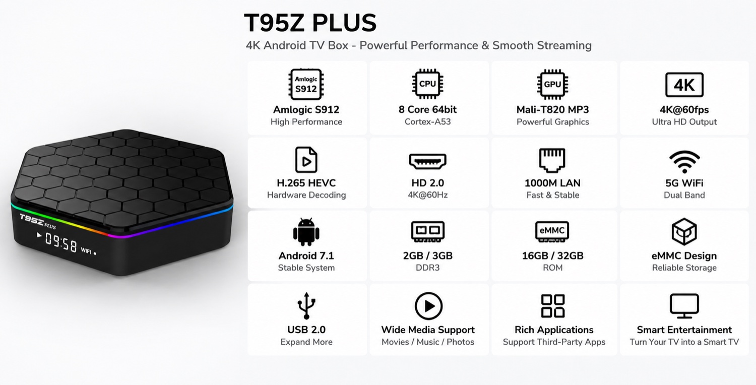 T95Z PLUS spec